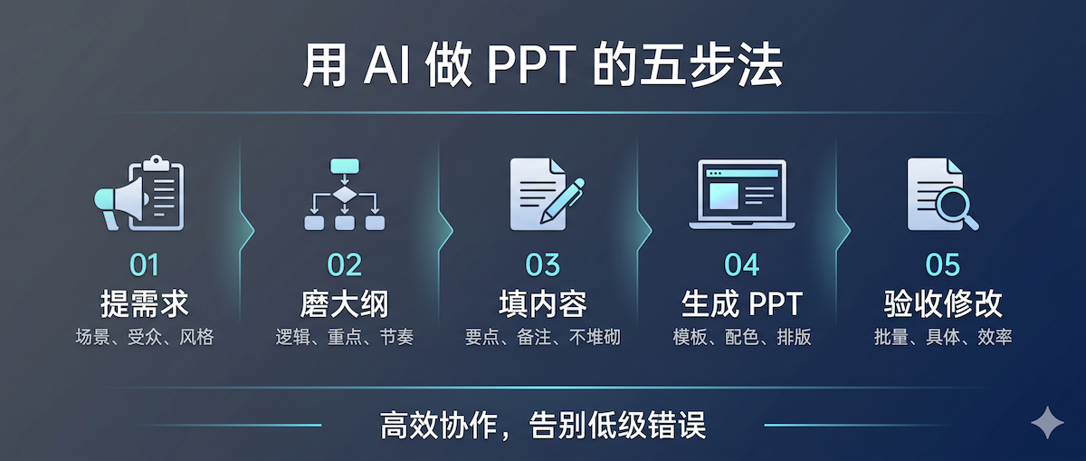 PPT制作流程