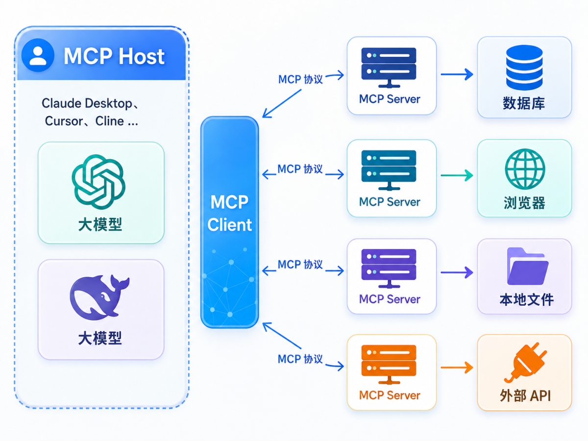 Host、Client、Server 三者的关系